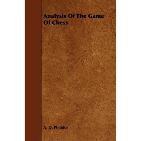 کتاب Analysis of the Game of Chess