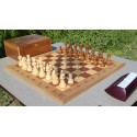 صفحه و مهره شطرنج چوبی موج زمان