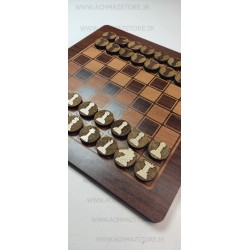 شطرنج همراه چوبی پاسارگاد